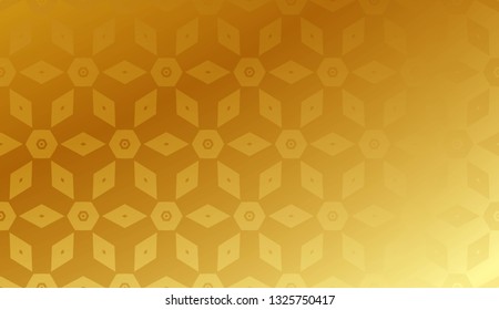 Golden Creative Multicolored Blurred Background. Elegant Background With Polygonal Line. Triangular Style. Vector Illustration. Modern Design For You Business, Project.