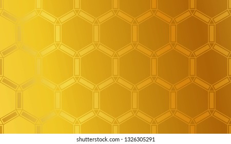 Golden Creative Multicolored Blurred Background. Elegant Background With Polygonal Line. Triangular Style. Vector Illustration. Modern Design For You Business, Project.