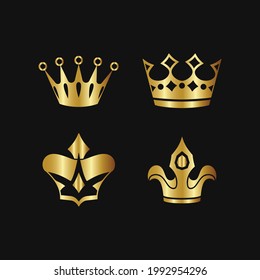 Golden crown collection pack design