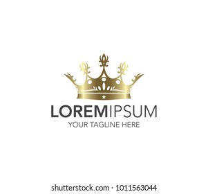 Golden crown icon
