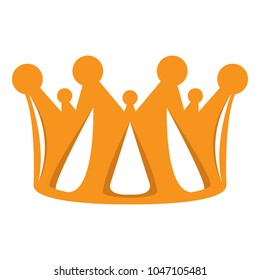 Golden crown icon