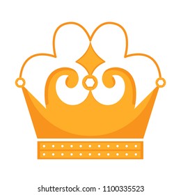 Golden crown icon