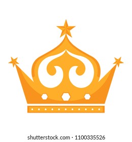 Golden crown icon