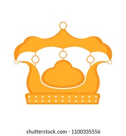 Golden crown icon