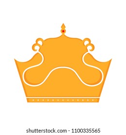 Golden crown icon