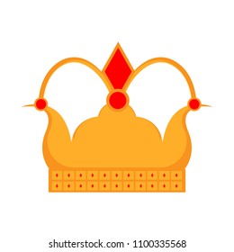 Golden crown icon