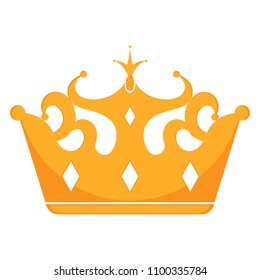 Golden crown icon