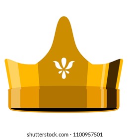 Golden crown icon