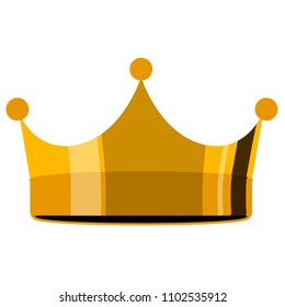 Golden crown icon