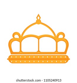 Golden crown icon