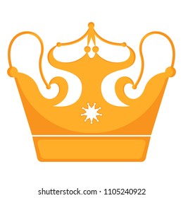 Golden crown icon