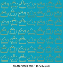 golden crown texture- vector illustration