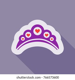 Golden Crown Vector Illustration