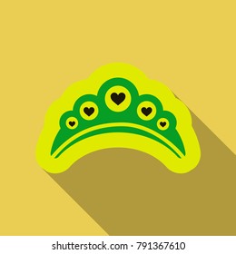Golden Crown Vector Illustration
