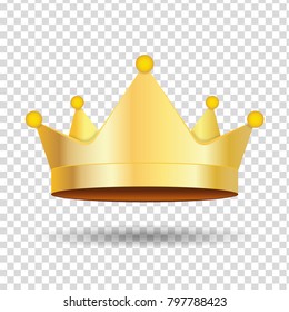 Golden Crown, Vector Illustration