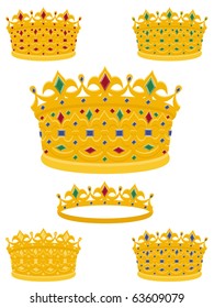 Golden crowns
