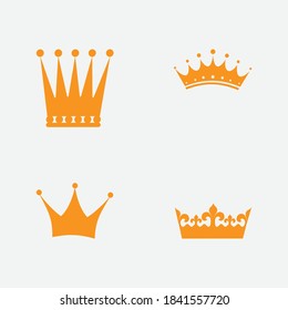 golden crowns icon,and vector,Can be used for web, print and mobile