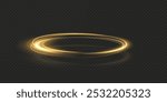 Golden curved light line, rope, tape. Smooth festive gold line png with light effects. Element for your design, advertising, postcards, invitations, screensavers, websites, games.	
