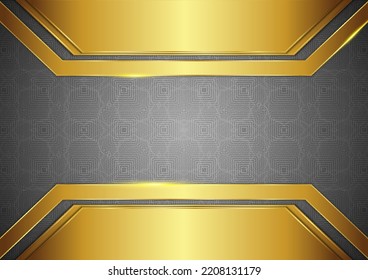 Golden and dark background for various designs.Blank for message or text.