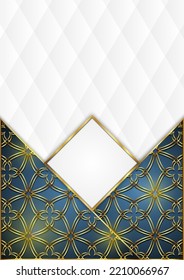 Goldener und dunkler Hintergrund für verschiedene Designs.Leer für Nachricht oder Text.