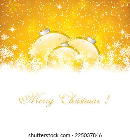 Golden decoration background with space for text.Vector