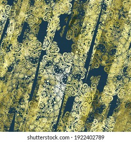 Golden decorative rough surface. Seamless texture. Abstract vector background for web page, banners backdrop, fabric, home decor, wrapping