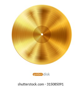 Golden disk