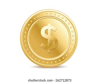 Golden dollar coin