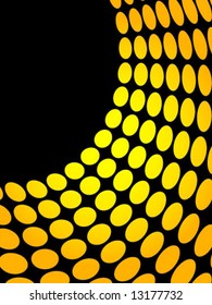 golden dots background