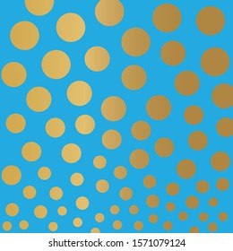 golden dots background- vector illustration