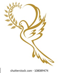 Golden Dove of Peace