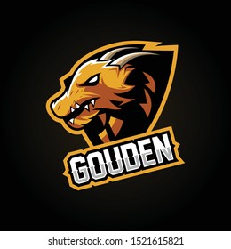 Golden dragon esport team concept design