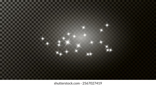 golden dust light. glowing dust background Christmas glowing light bokeh confetti and sparkle overlay texture for your design.