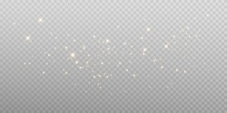 Golden Dust Light Png. Bokeh Light Lights Effect Background. Christmas Glowing Dust Background Christmas Glowing Light Bokeh Confetti And Sparkle Overlay Texture For Your Design.
