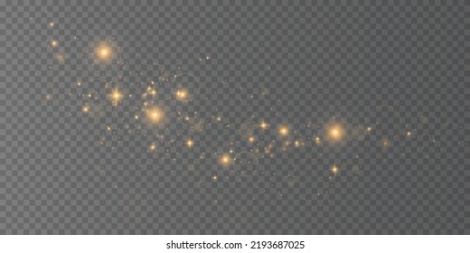 golden dust light png. Bokeh light lights effect background. Christmas glowing dust background Christmas glowing light bokeh confetti and sparkle overlay texture for your design.