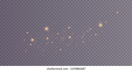 golden dust light png. Bokeh light lights effect background. Christmas glowing dust background Christmas glowing light bokeh confetti and sparkle overlay texture for your design.