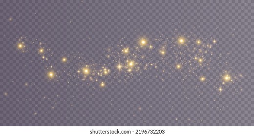 golden dust light png. Bokeh light lights effect background. Christmas glowing dust background Christmas glowing light bokeh confetti and sparkle overlay texture for your design.