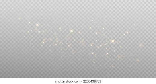 golden dust light png. Bokeh light lights effect background. Christmas glowing dust background Christmas glowing light bokeh confetti and sparkle overlay texture for your design.