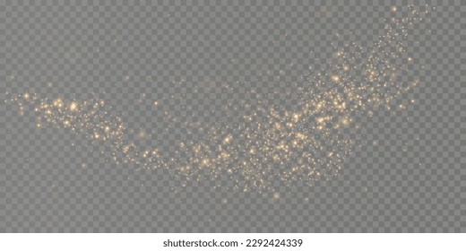 golden dust light png. Bokeh light lights effect background. Christmas glowing dust background Christmas glowing light bokeh confetti and sparkle overlay texture for your design.
