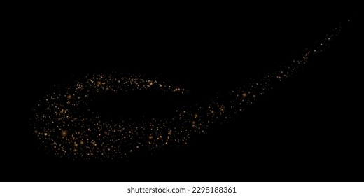 golden dust light png. Bokeh light lights effect background. Christmas glowing dust background Christmas glowing light bokeh confetti and sparkle overlay texture for your design.