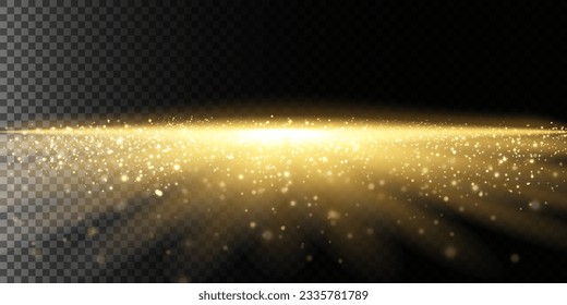 golden dust light png. Bokeh light lights effect background. Christmas glowing dust background Christmas glowing light bokeh confetti and sparkle overlay texture for your design.
