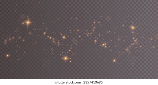 golden dust light png. Bokeh light lights effect background. Christmas glowing dust background Christmas glowing light bokeh confetti and sparkle overlay texture for your design.