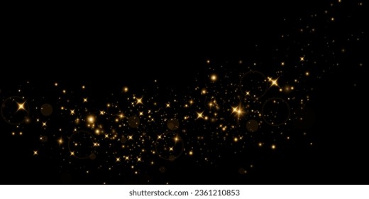 golden dust light png. Bokeh light lights effect background. Christmas glowing dust background Christmas glowing light bokeh confetti and sparkle overlay texture for your design.
