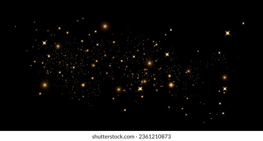 golden dust light png. Bokeh light lights effect background. Christmas glowing dust background Christmas glowing light bokeh confetti and sparkle overlay texture for your design.
