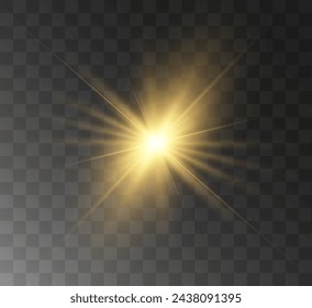  Goldener Staub Licht Ping. Bokeh Licht Lichteffekt Hintergrund. Weihnachten glühender Staub Hintergrund Weihnachten glühendes Licht Bokeh Konfetti und funkelnde Overlay Textur für Ihr Design.Transparent gelbe Sonne