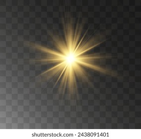  golden dust light png. Bokeh light lights effect background. Christmas glowing dust background Christmas glowing light bokeh confetti and sparkle overlay texture for your design.Transparent yellow su