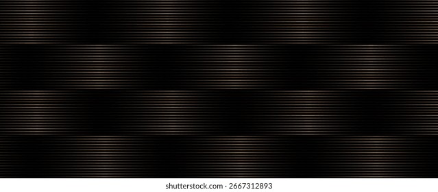 golden dynamic abstract vector background with diagonal lines. Trendy classic color. 3d cover business presentation banner for sale evening party event. vector
