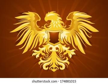 Golden Eagle Silhouette