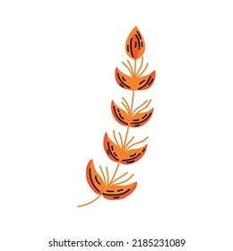 golden ear barley nature icon