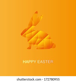 Golden easter bunny